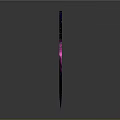 Starry Sky Pattern Scissors With Black Purple Gradient And Round Handle
