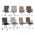 Modern Office Chairs In Various Styles With Swivel Wheels And Comfortable Seats