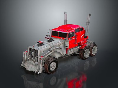 Modern Armed Vehicle Self-made Armed Vehicle Modified Vehicle Modified Chariot 3d model