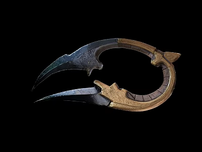 scissors tweezers 3d model