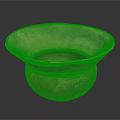 Handcrafted Earthenware Bowl With Wide Rim And Textured Surface For Daily Use