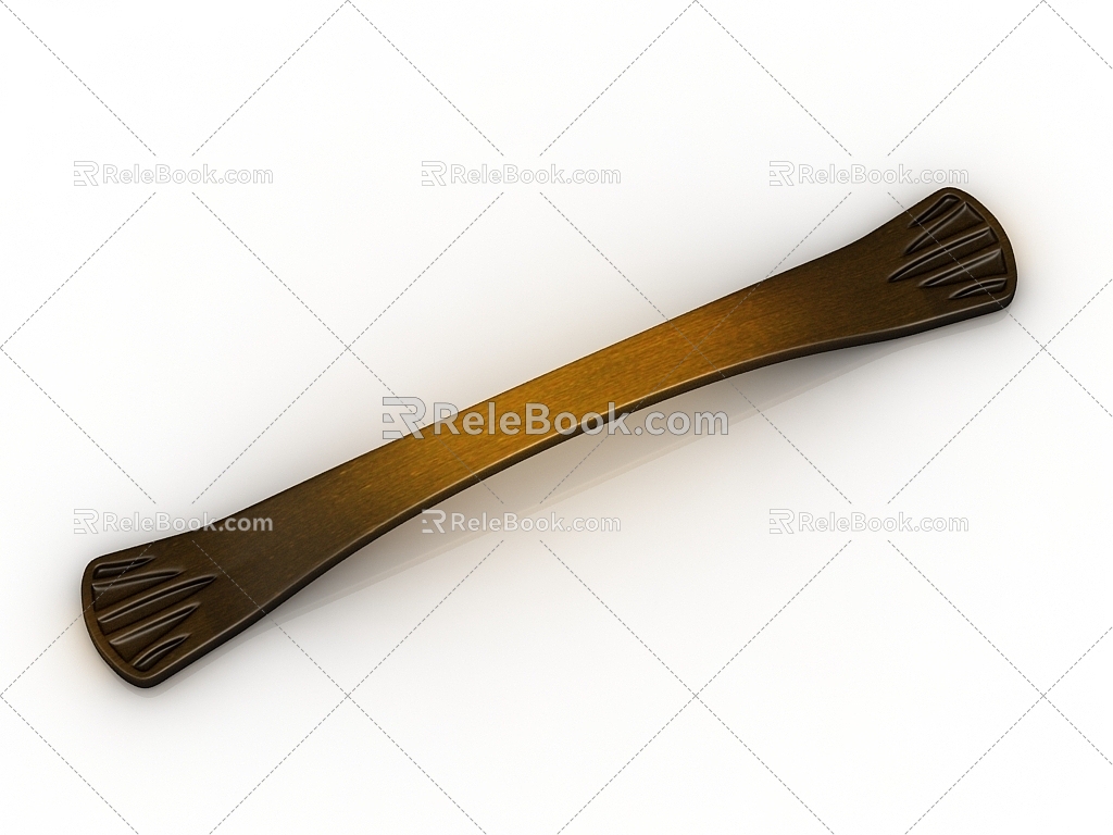 Retro handle 3d model