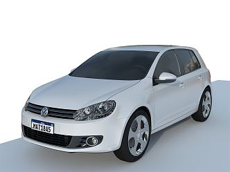 Hyundai Volkswagen 3d model