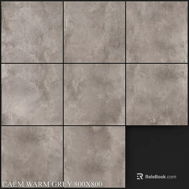Gray Textured Square Tiles For Modern Wall And Floor Decoration Design 3d model 