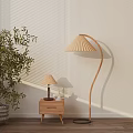 Modern lighting combination table lamp floor lamp 3d model