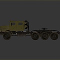 Military Truck Military Transporter Military Transporter Armed Transporter Armored Transporter 3d model