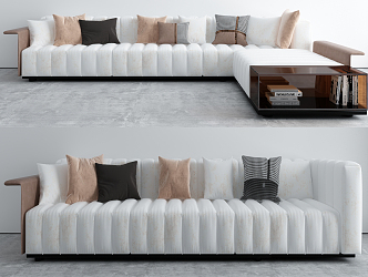 Modern Combination Sofa 3d model