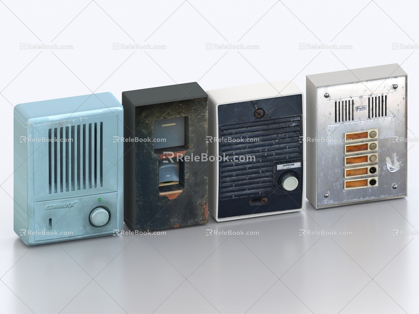 Electric meter box, electric box, electric cabinet, equipment cabinet, iron box 3d model