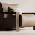 Single sofa 3d model