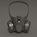 Gas Mask Gas Mask Mask Biochemical Mask Gas Mask Simple Model Gas Mask Low Model Gas Mask Low Face Game Mask 3d model