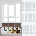 Modern Casement Windows Interior Design With Various Color Options For Home