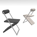 Modern Single Chair Dining Chair Desk Chair Other Chairs 3d model