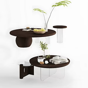 Modern coffee table 3d model