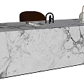Modern Bar Table Marble Bar Table Marble Island Table Operating Table 3d model