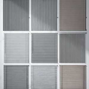 modern venetian blinds shutter roller blinds 3d model