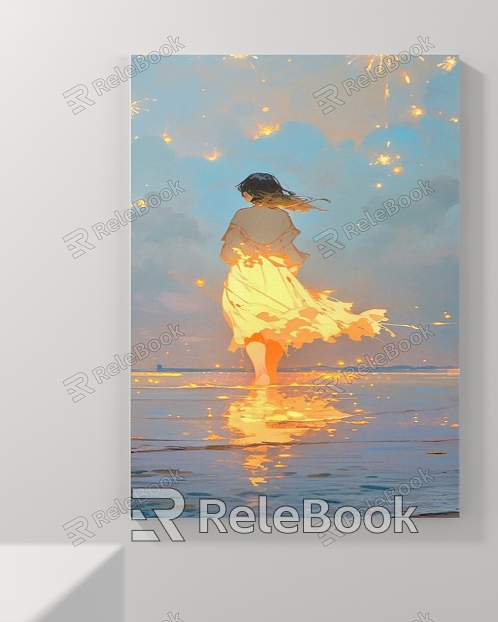 decorative painting landscape painting figure painting abstraction model