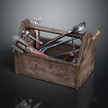 Modern Toolbox Repair Box Repair Tool 3d model