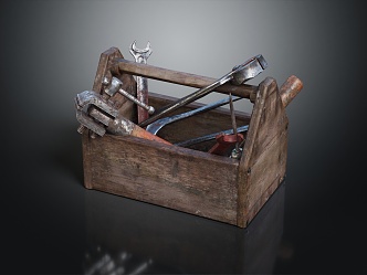 Modern Toolbox Repair Box Repair Tool 3d model