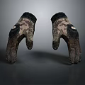Gloves Handguard Realistic Game Items 3d model