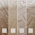 Modern Flooring Wood Flooring 3d model