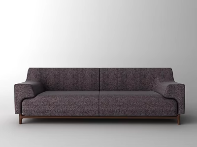 Modern Multiplayer Sofa Mingde Sha Po Mingde Triple Sha Po 3d model