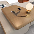 Office Table and Chair Log Boss Table President Table Taipan Table Class Table Simple Boss Table 3d model