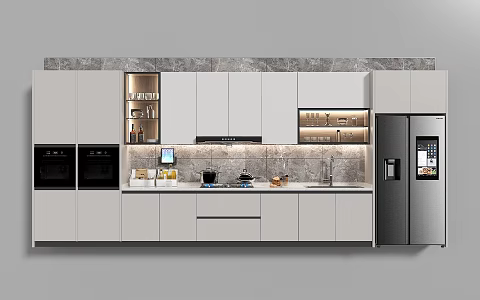 Modern Kitchenware Kitchen Supplies 3d model
