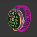 Modern Smart Watch Android Watch Apple Watch Electronic Watch 3d model