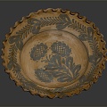 Modern Plate Antique Plate Ancient Plate Cultural Relics Plate 3d model