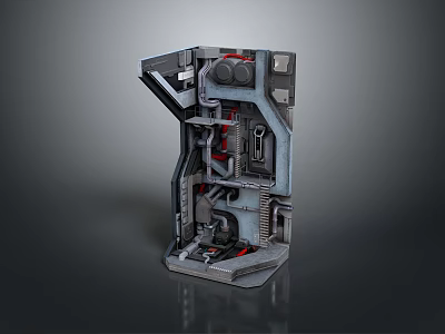 Sci-fi Items Sci-fi Components High-tech Components Sci-fi Equipment Sci-fi Scene Sci-fi Environment Game Scene 3d model