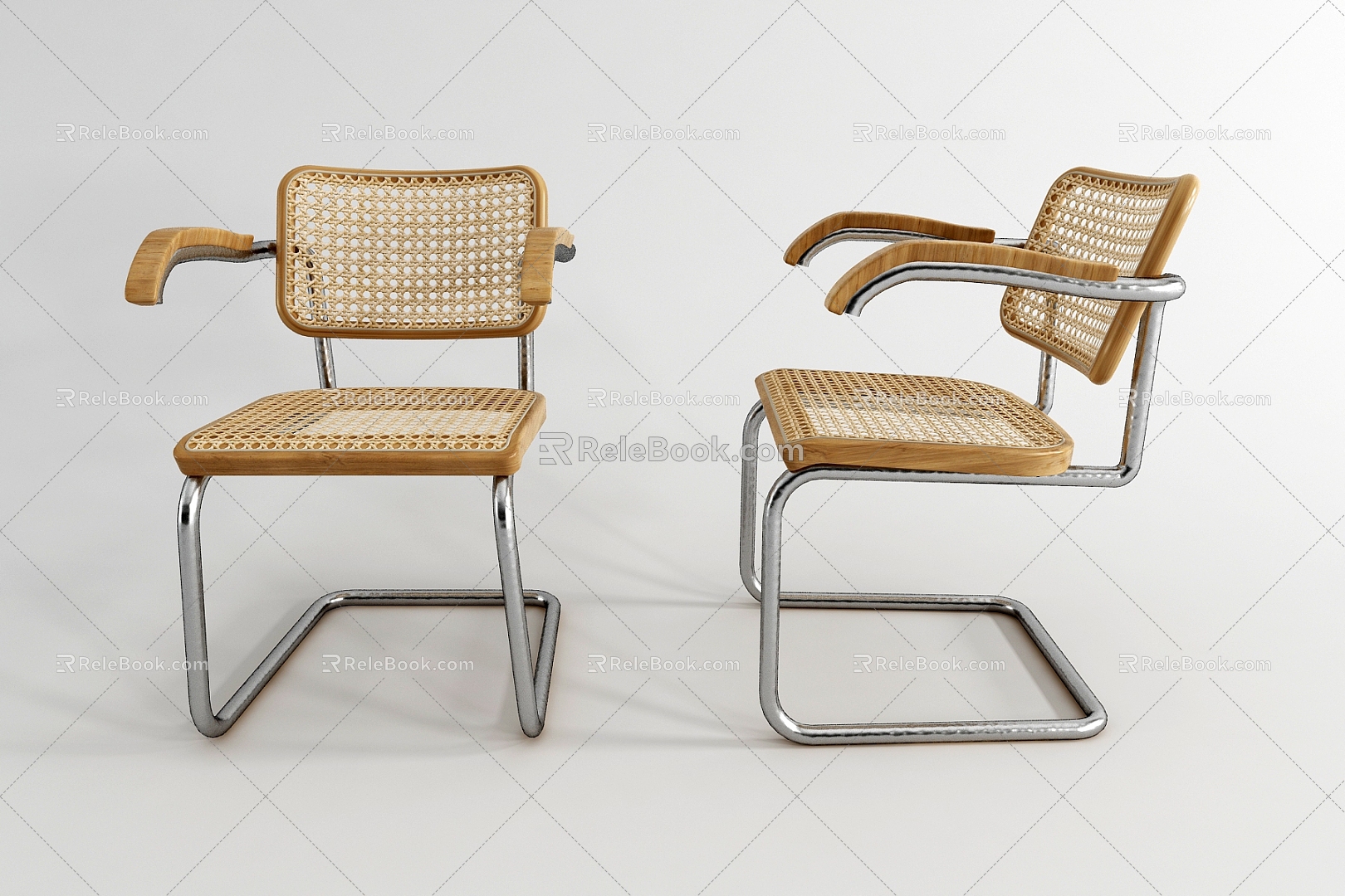 Modern single chair leisure chair 3d model