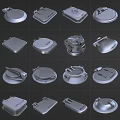 Various Metal Covers With Different Shapes And Industrial Designs For Mechanical Applications