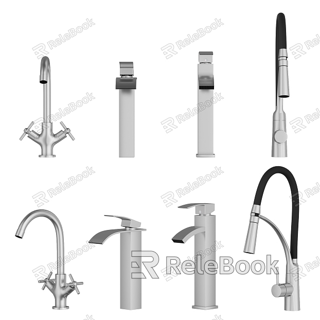 Kitchen hardware faucet model