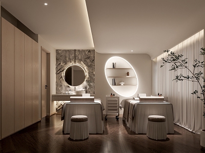 Quiet SPA Care Room Beauty Salon model