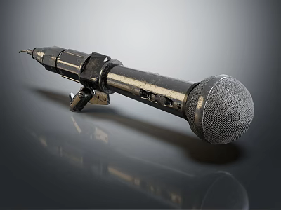 High Performance Headphone Speaker With Built in Microphone For Clear Sound 3d model