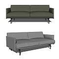 Modern double sofa 3d model