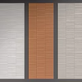Modern Wall Design Featuring Gray Brown And Beige Vertical Striped Textures For Interior Decoration