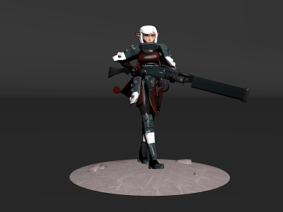 Red Moon Sniper model