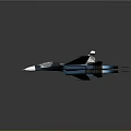 Modern Camouflage Fighter Jet With Sleek Design And Jet Engines On