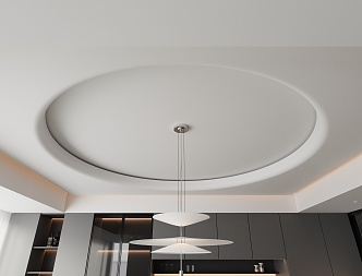 Ceiling Circular Ceiling 3d model