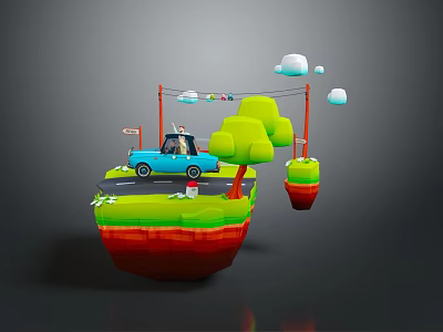 Game Environment Game Scene Fairy Tale Scene Fairy Tale Magic Scene Magic Item Fantasy Scene 3d model