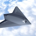 Unmanned Fighter Attack 11 Fighter Fighter Fighter Aircraft Aviation Aircraft 3d model