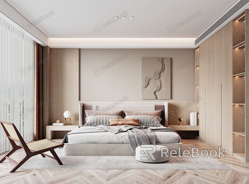 Modern Bedroom model