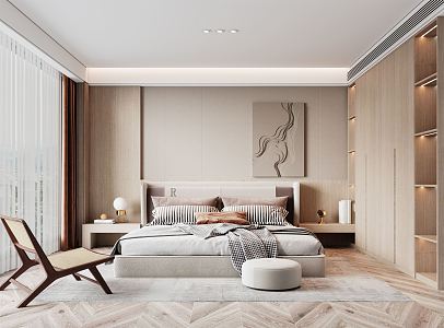 Modern Bedroom 3d model