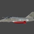 brazilian air force fighter 3d model