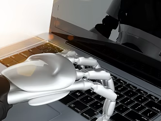 modern manipulator artificial intelligence 3d model