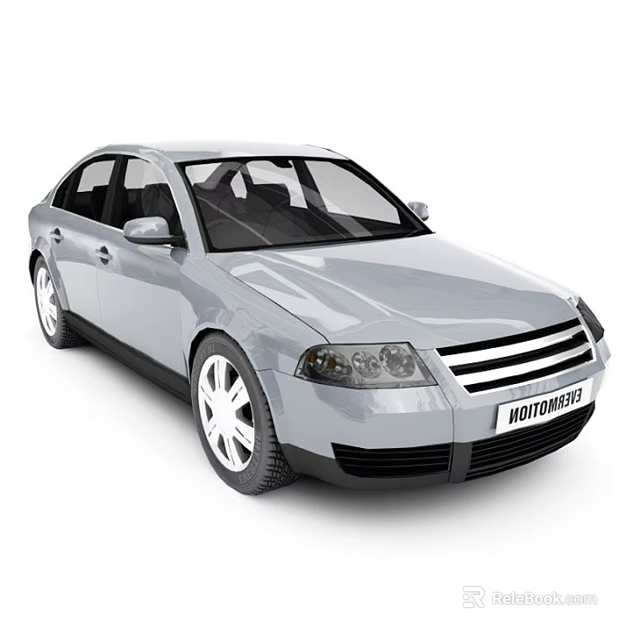 Sleek Modern Silver Motorcycle With Streamlined Design And Stylish Headlights 3d model 