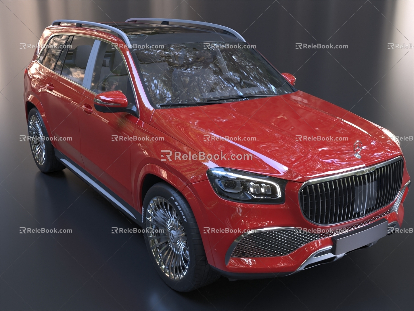 Mercedes-Benz GLS600 Mercedes-Benz Car Mercedes-Benz Commercial Vehicle 3d model