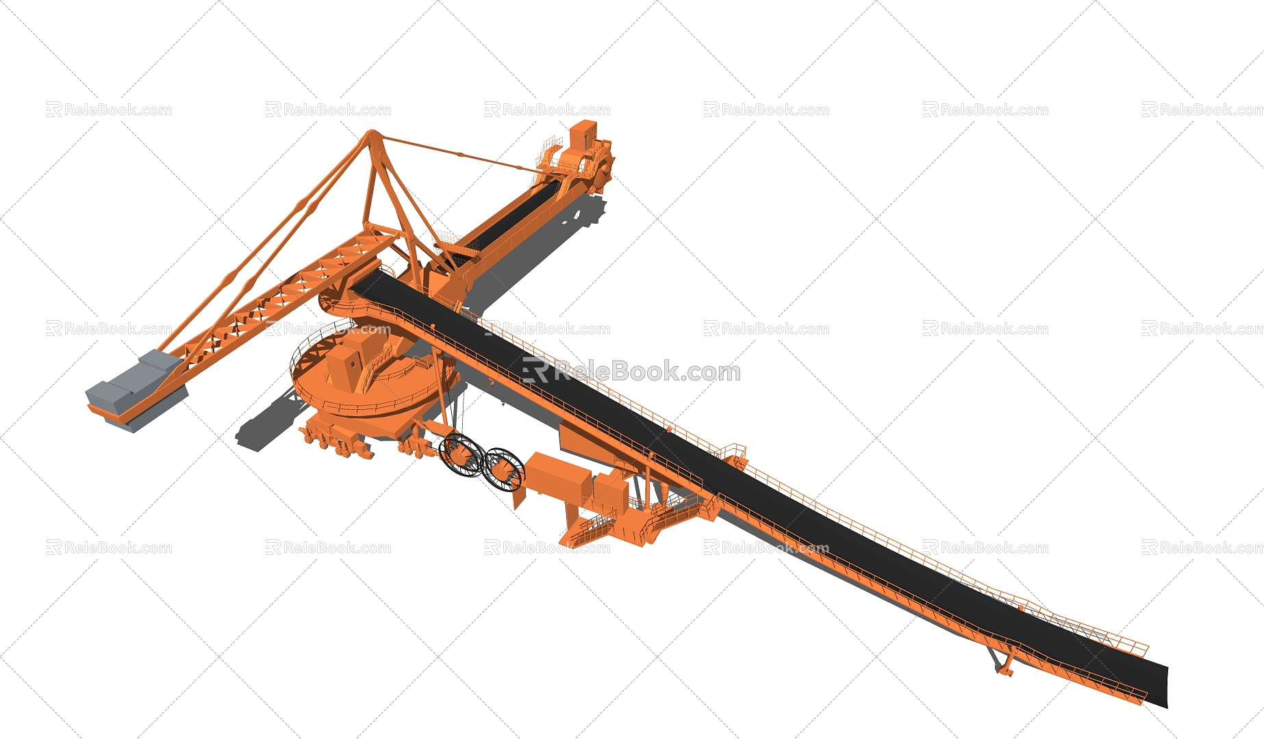 Modern Industrial Equipment 3d model