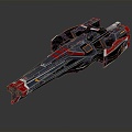 Modern Fighter Fighter Fighter Sci-fi Fighter 3d model